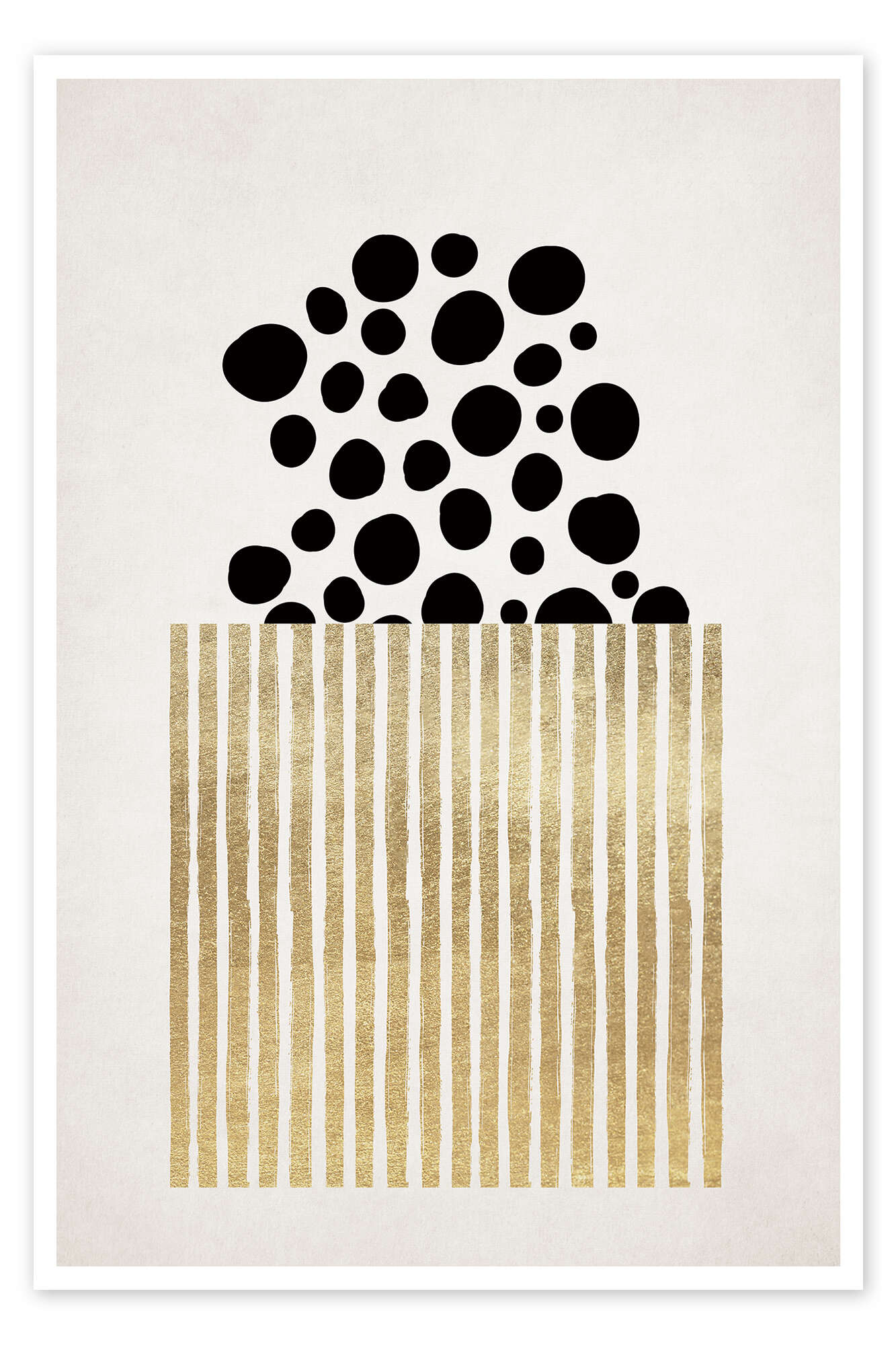 Abstract Design Oak Frame