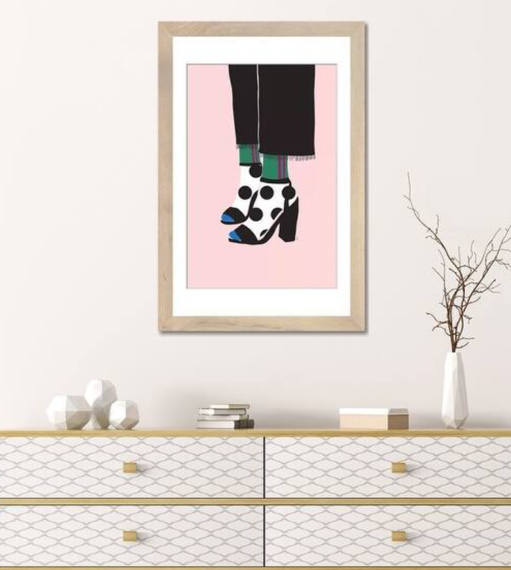 Shoes Oak Frame