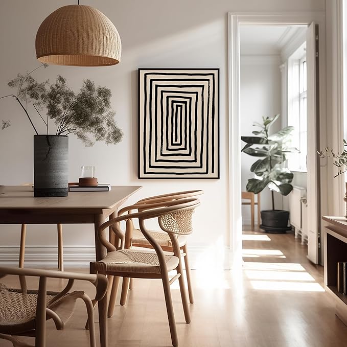 The Echo Maze Black Frame