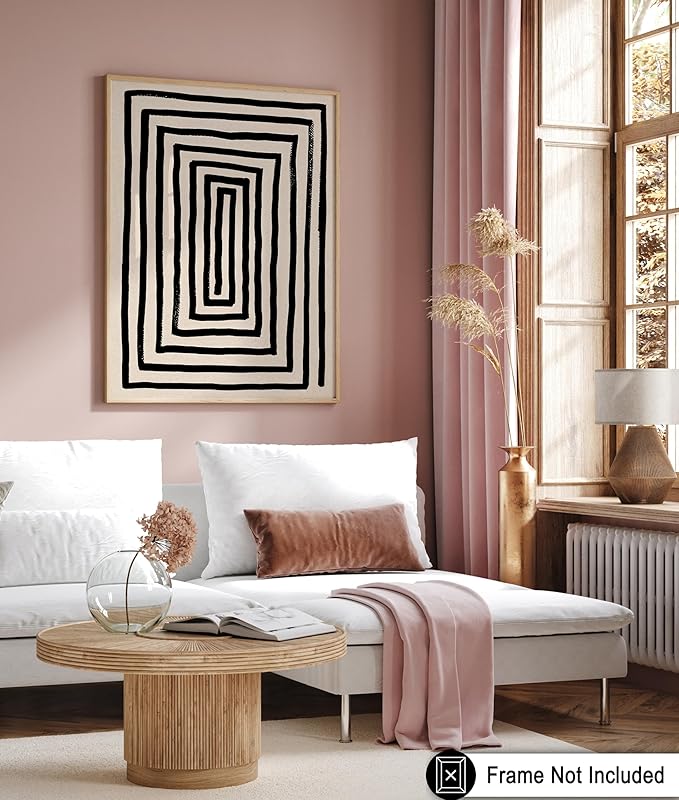 The Echo Maze Black Frame