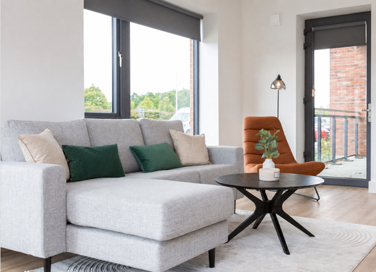 Dalton Chaise Longue Sofa - 3 Seater