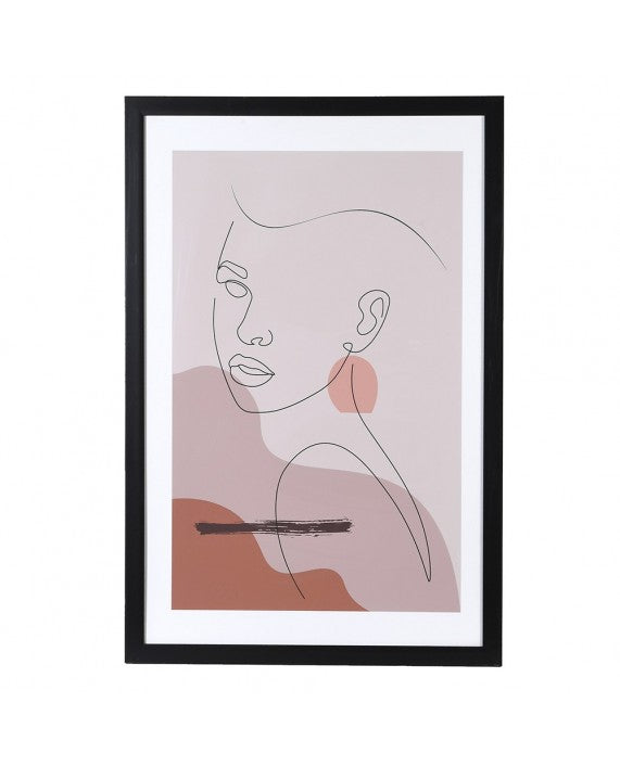 Unspoken Poise Black Frame