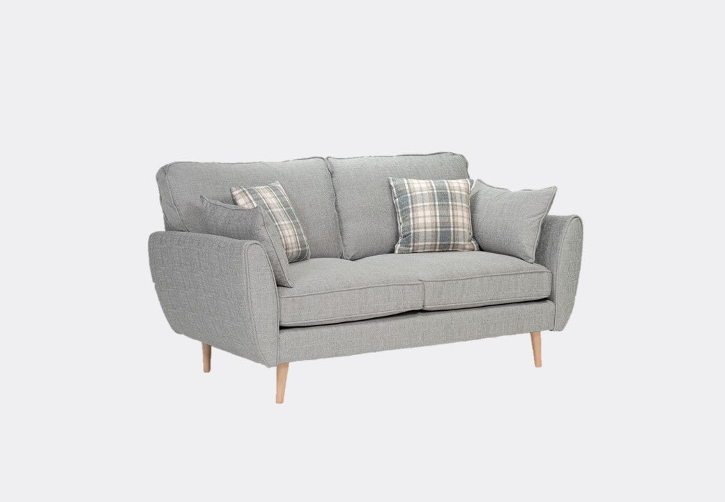 Kendal 3 Seater Lisbon Silver