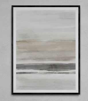 Distant Shore Black Frame