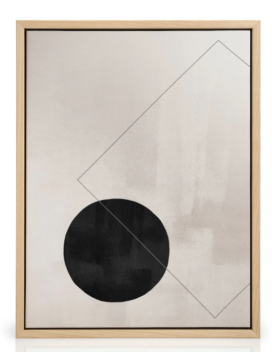 Minimalism With White Frame