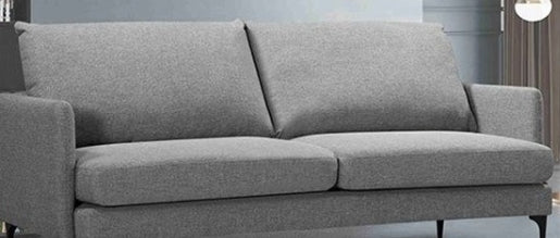 Harlow Paris Sofa - Grey - 3 Seater