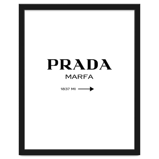 Prada Black Frame