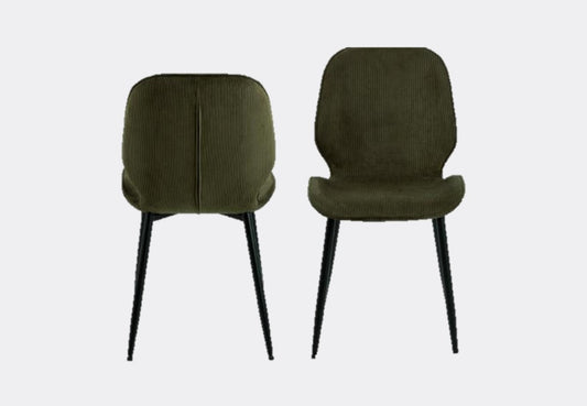 Femke Dining Chair Olive Green
