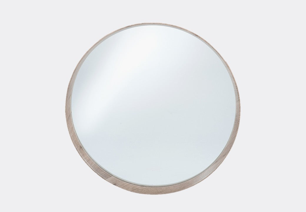 Grey Oak Mirror 60cm