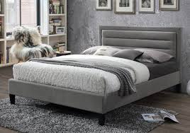 4'6 Grey Picasso Bed