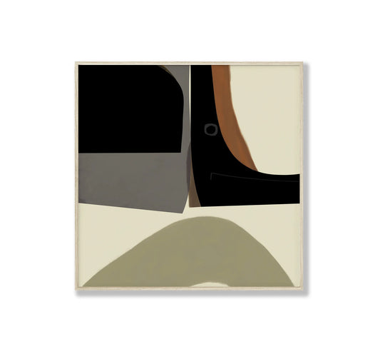 Soft Geometry Black Frame