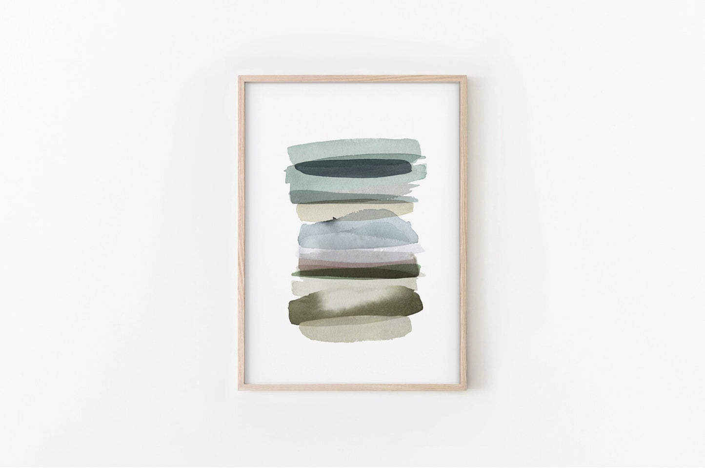 Quiet Layers Oak Frame