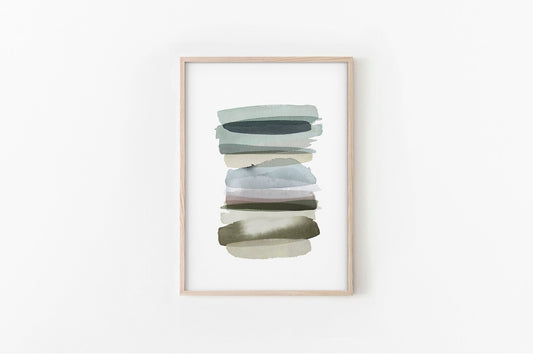 Quiet Layers Oak Frame
