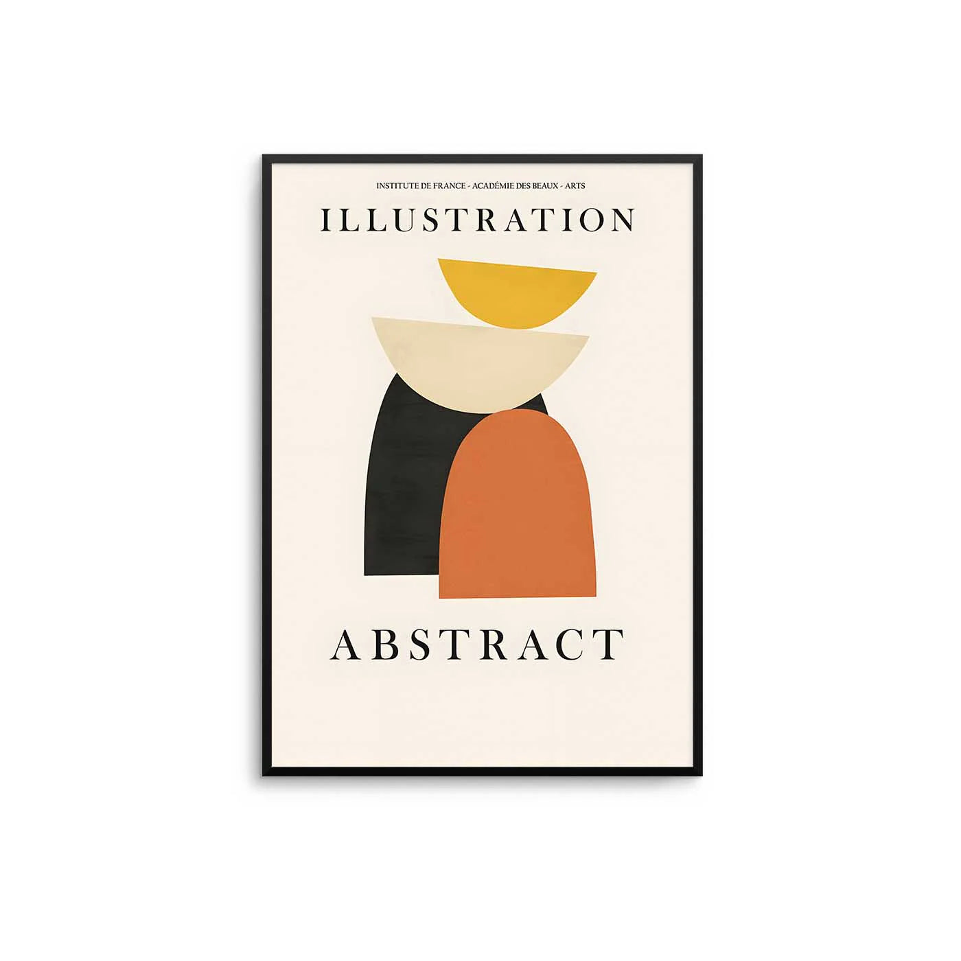 Abstract Black Frame