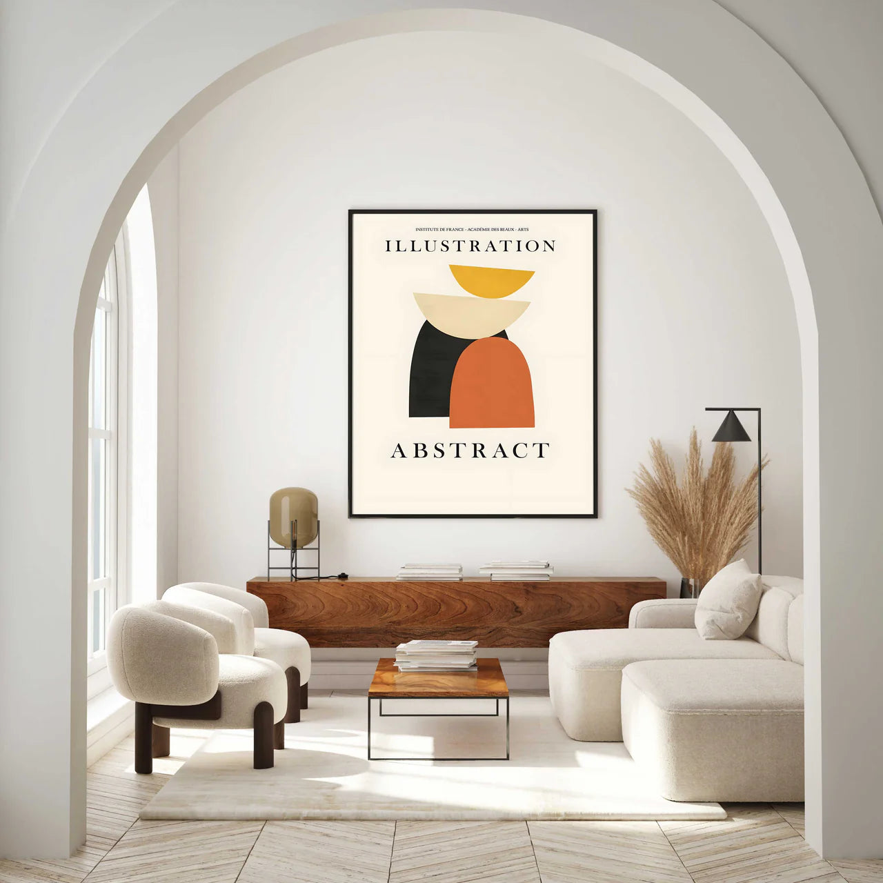 Abstract Black Frame