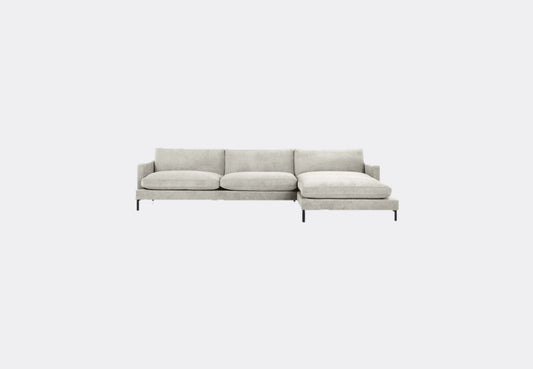 Montego Chaise Longue - 3 Seater - Grey